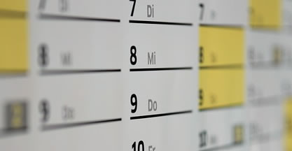 calendario de entrenamientos