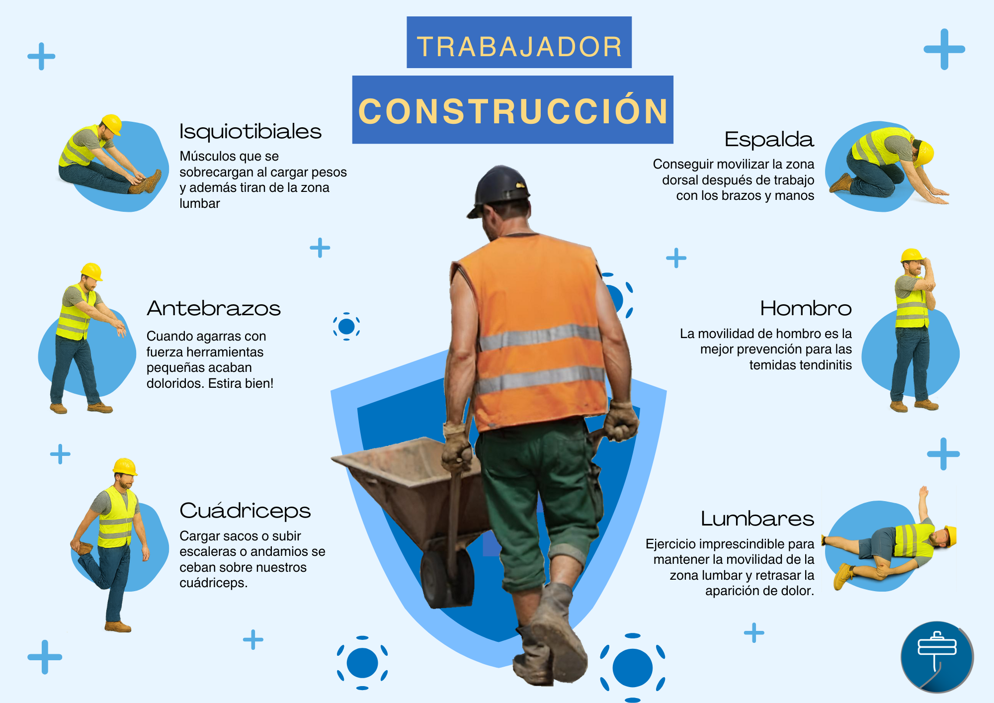 Recomendaciones para la construcción ejercicios stretching